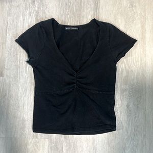 Brandy Melville v-neck tee